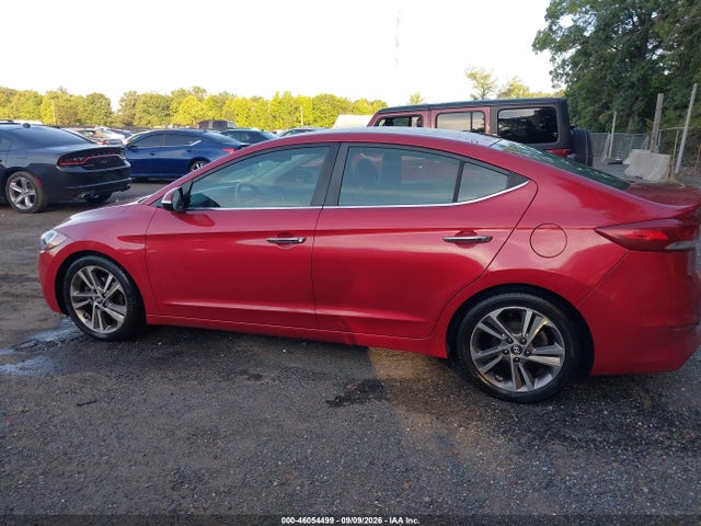 Продажа на аукционе авто 2017 Hyundai Elantra Limited, vin: 5NPD84LF4HH039061, номер лота: 46054499
