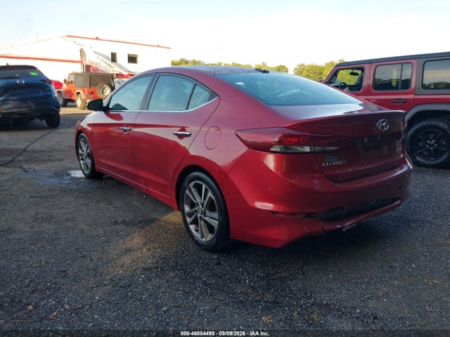 Продажа на аукционе авто 2017 Hyundai Elantra Limited, vin: 5NPD84LF4HH039061, номер лота: 46054499