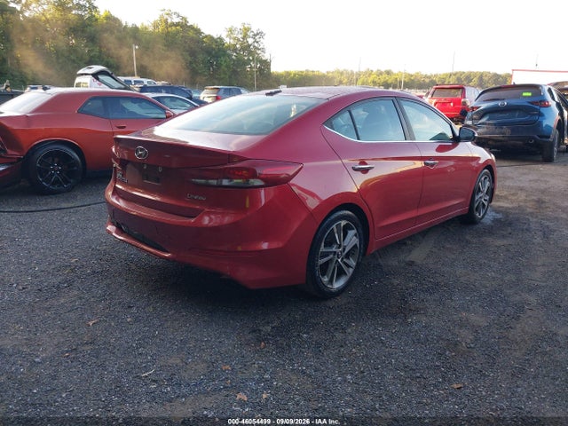 Продажа на аукционе авто 2017 Hyundai Elantra Limited, vin: 5NPD84LF4HH039061, номер лота: 46054499