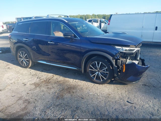 2022 Infiniti Qx60 Sensory მანქანა იყიდება აუქციონზე, vin: 5N1DL1GR5NC332598, აუქციონის ნომერი: 46054616