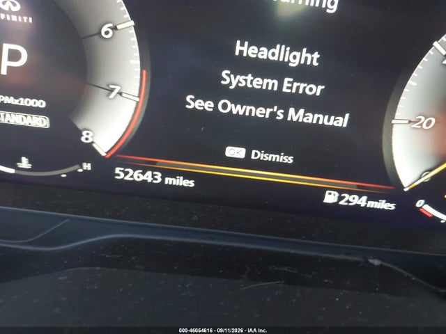 46054616 :رقم المزاد ، 5N1DL1GR5NC332598 vin ، 2022 Infiniti Qx60 Sensory مزاد بيع