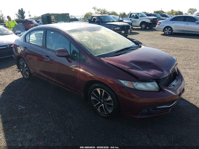 Продаж на аукціоні авто 2013 Honda Civic Ex, vin: 2HGFB2F86DH559049, номер лоту: 46054639