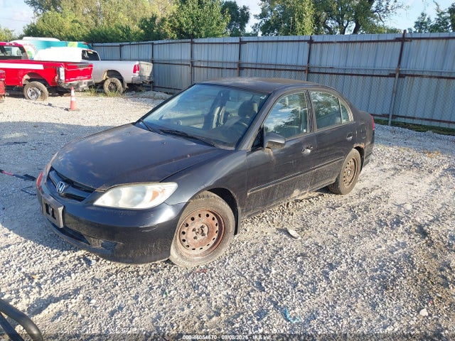 46054670 :رقم المزاد ، 2HGES16524H518235 vin ، 2004 Honda Civic Lx مزاد بيع