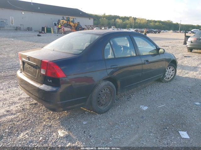 46054670 :رقم المزاد ، 2HGES16524H518235 vin ، 2004 Honda Civic Lx مزاد بيع