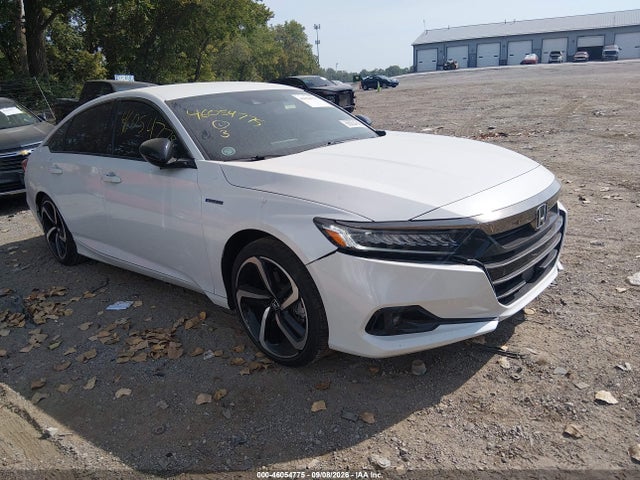 2022 Honda Accord Hybrid Sport მანქანა იყიდება აუქციონზე, vin: 1HGCV3F26NA038893, აუქციონის ნომერი: 46054775