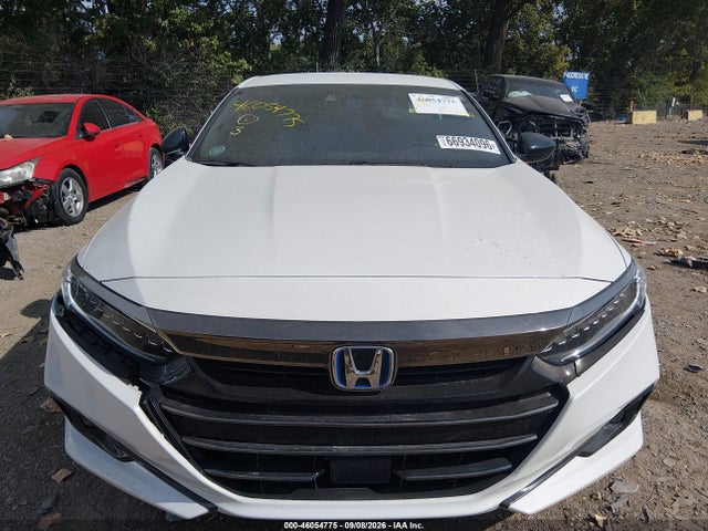 2022 Honda Accord Hybrid Sport მანქანა იყიდება აუქციონზე, vin: 1HGCV3F26NA038893, აუქციონის ნომერი: 46054775