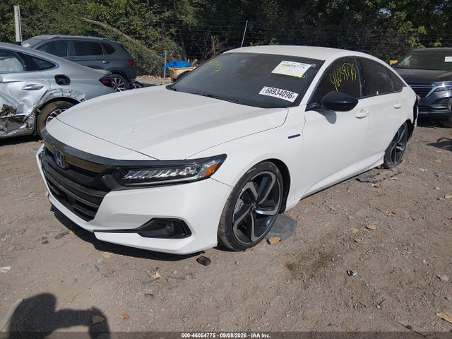 2022 Honda Accord Hybrid Sport მანქანა იყიდება აუქციონზე, vin: 1HGCV3F26NA038893, აუქციონის ნომერი: 46054775