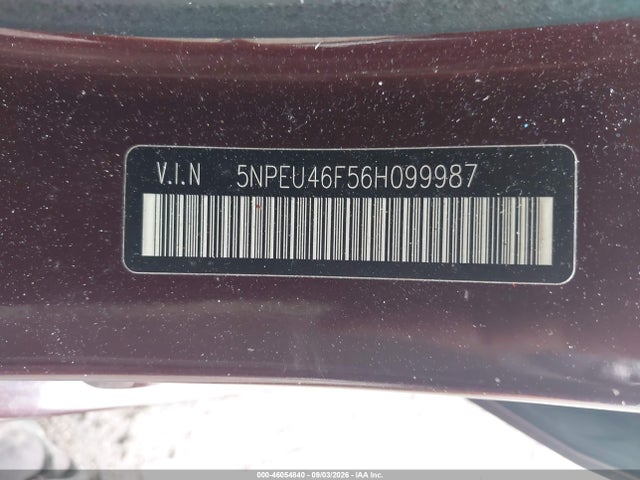 Продаж на аукціоні авто 2006 Hyundai Sonata Gls V6/lx V6, vin: 5NPEU46F56H099987, номер лоту: 46054840