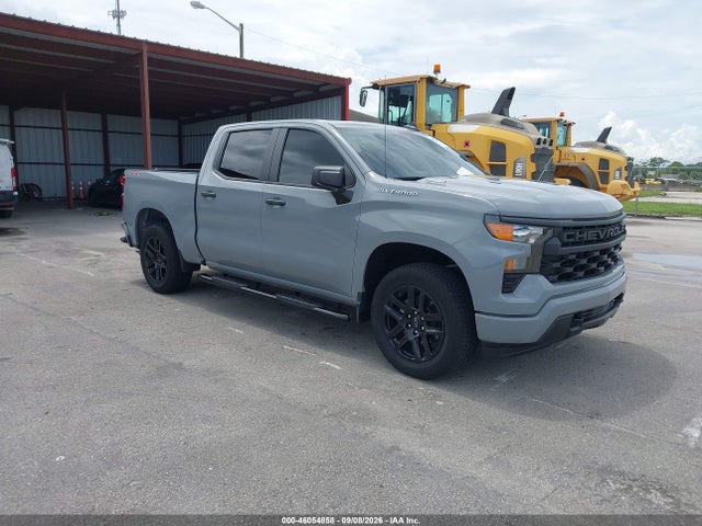 46054858 :رقم المزاد ، 3GCPKBEK1SG231678 vin ، 2025 Chevrolet Silverado 1500 4wd  Short Bed Custom مزاد بيع