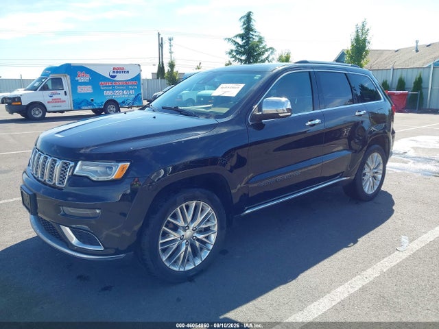 2017 Jeep Grand Cherokee Summit 4x4 მანქანა იყიდება აუქციონზე, vin: 1C4RJFJG5HC947547, აუქციონის ნომერი: 46054860