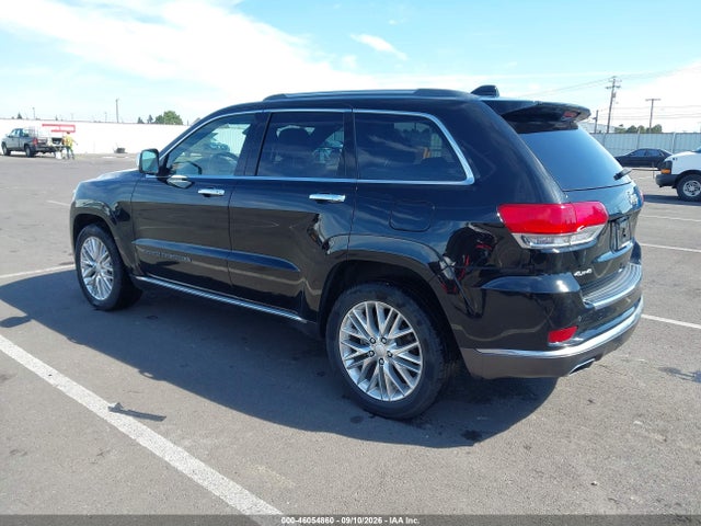 2017 Jeep Grand Cherokee Summit 4x4 მანქანა იყიდება აუქციონზე, vin: 1C4RJFJG5HC947547, აუქციონის ნომერი: 46054860