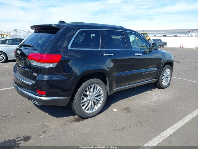 2017 Jeep Grand Cherokee Summit 4x4 მანქანა იყიდება აუქციონზე, vin: 1C4RJFJG5HC947547, აუქციონის ნომერი: 46054860