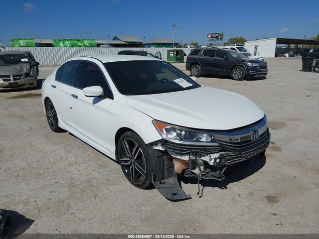 2017 Honda Accord Sport მანქანა იყიდება აუქციონზე, vin: 1HGCR2F51HA286417, აუქციონის ნომერი: 46054897