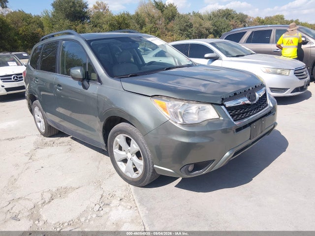 2014 Subaru Forester 2.5i Limited მანქანა იყიდება აუქციონზე, vin: JF2SJAJC9EH517120, აუქციონის ნომერი: 46054935
