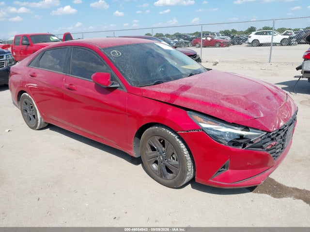 2021 Hyundai Elantra Sel მანქანა იყიდება აუქციონზე, vin: 5NPLM4AG1MH006404, აუქციონის ნომერი: 46054943