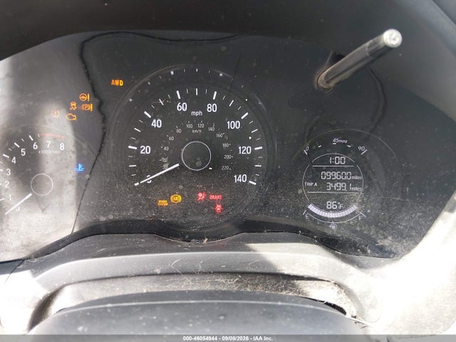 2022 Honda Hr-v Awd Sport მანქანა იყიდება აუქციონზე, vin: 3CZRU6H11NM764613, აუქციონის ნომერი: 46054944