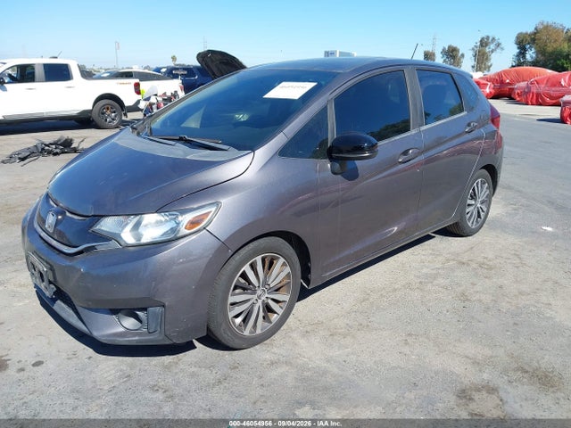 46054956 :رقم المزاد ، 3HGGK5H80FM773591 vin ، 2015 Honda Fit Ex/ex-l مزاد بيع