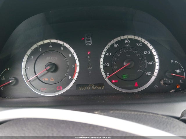46054969 :رقم المزاد ، 1HGCP26878A005558 vin ، 2008 Honda Accord 2.4 Ex-l مزاد بيع
