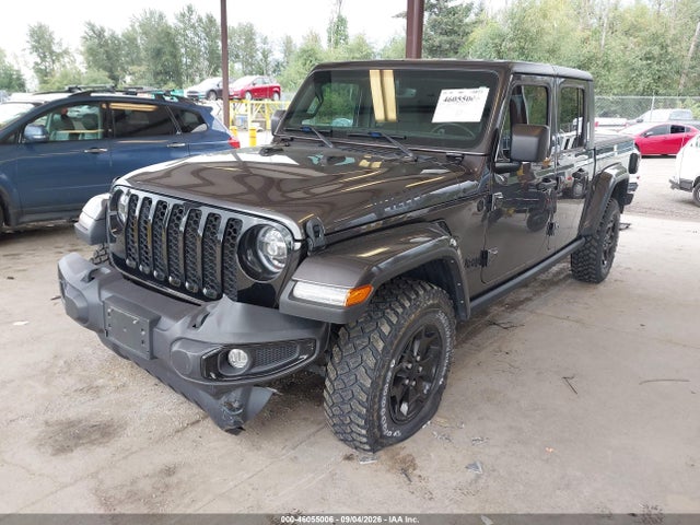 46055006 :رقم المزاد ، 1C6HJTAG0NL102750 vin ، 2022 Jeep Gladiator Willys 4x4 مزاد بيع