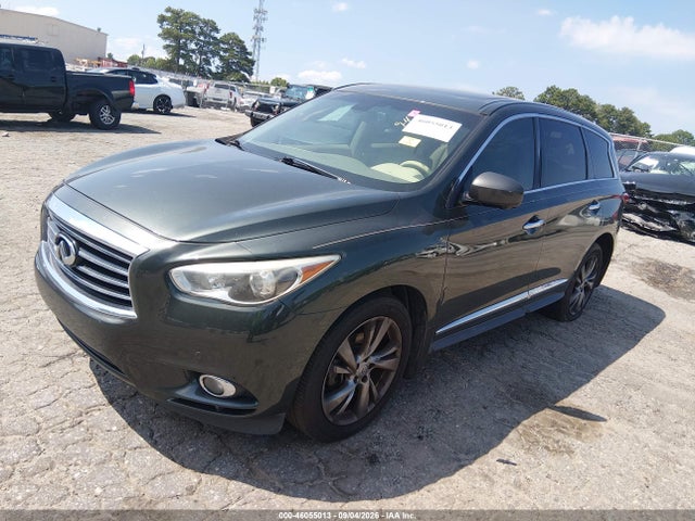 2013 Infiniti Jx35 მანქანა იყიდება აუქციონზე, vin: 5N1AL0MN5DC310386, აუქციონის ნომერი: 46055013