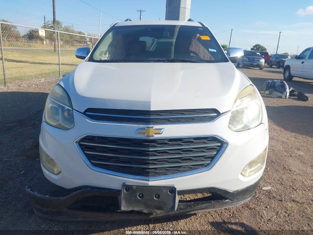 46055045 :رقم المزاد ، 2GNALDEK1G6110870 vin ، 2016 Chevrolet Equinox Ltz مزاد بيع