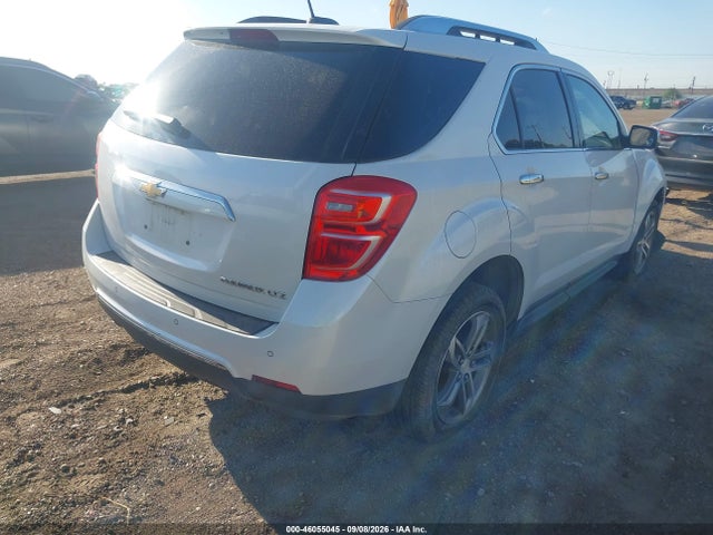 46055045 :رقم المزاد ، 2GNALDEK1G6110870 vin ، 2016 Chevrolet Equinox Ltz مزاد بيع