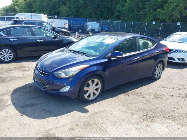 Aukcja sprzedaży 2013 Hyundai Elantra Limited, vin: 5NPDH4AE8DH308747, numer aukcji: 46055072