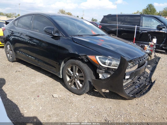 2018 Hyundai Elantra Sel მანქანა იყიდება აუქციონზე, vin: 5NPD84LF5JH372651, აუქციონის ნომერი: 46055088
