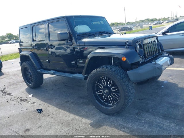2014 Jeep Wrangler Unlimited Sahara მანქანა იყიდება აუქციონზე, vin: 1C4BJWEGXEL196257, აუქციონის ნომერი: 46055127