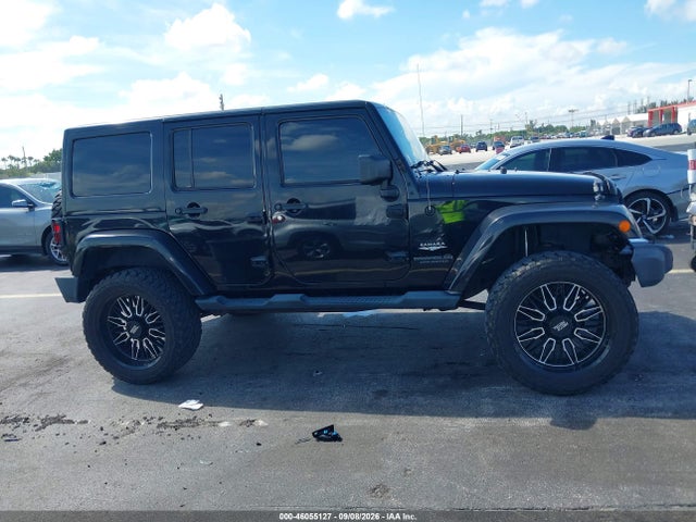 46055127 :رقم المزاد ، 1C4BJWEGXEL196257 vin ، 2014 Jeep Wrangler Unlimited Sahara مزاد بيع