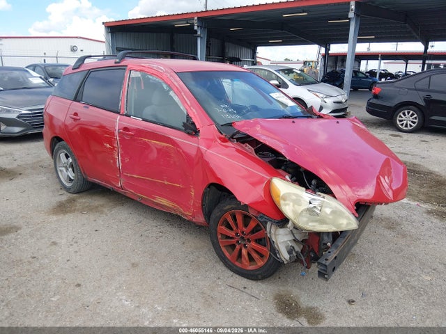 2003 Toyota Matrix Xr მანქანა იყიდება აუქციონზე, vin: 2T1KR32E93C113612, აუქციონის ნომერი: 46055146