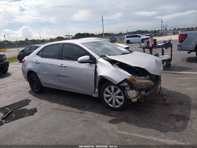 Auction sale of the 2018 Toyota Corolla Le, vin: 5YFBURHE3JP787745, lot number: 46055159