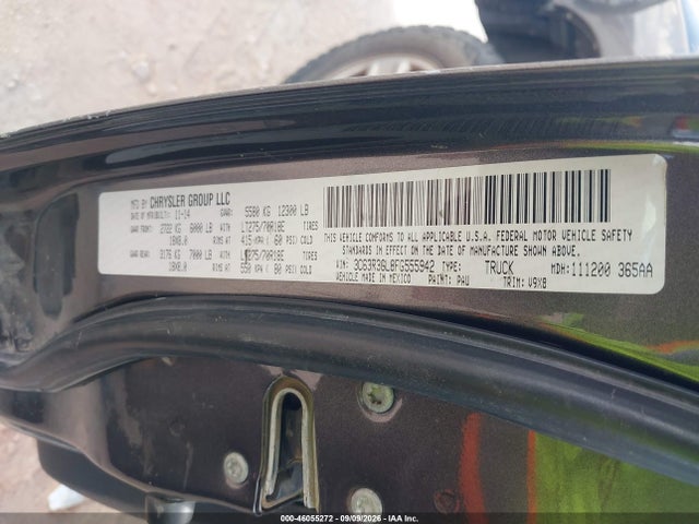 46055272 :رقم المزاد ، 3C63R3GL8FG555942 vin ، 2015 Ram 3500 Tradesman مزاد بيع