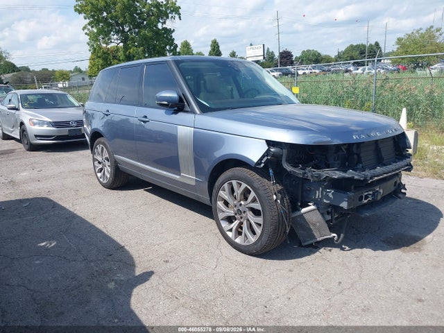 Продажа на аукционе авто 2019 Land Rover Range Rover 3.0l V6 Supercharged Hse, vin: SALGS2SV6KA550063, номер лота: 46055278