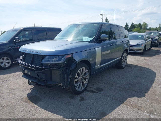Продажа на аукционе авто 2019 Land Rover Range Rover 3.0l V6 Supercharged Hse, vin: SALGS2SV6KA550063, номер лота: 46055278