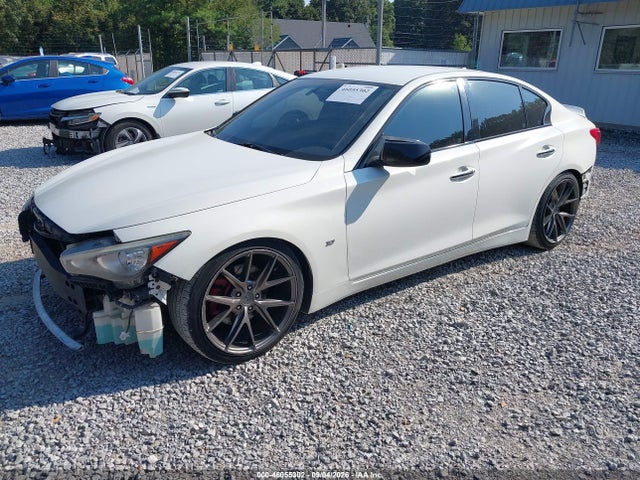 46055302 :رقم المزاد ، JN1BV7AP7FM358649 vin ، 2015 Infiniti Q50 مزاد بيع