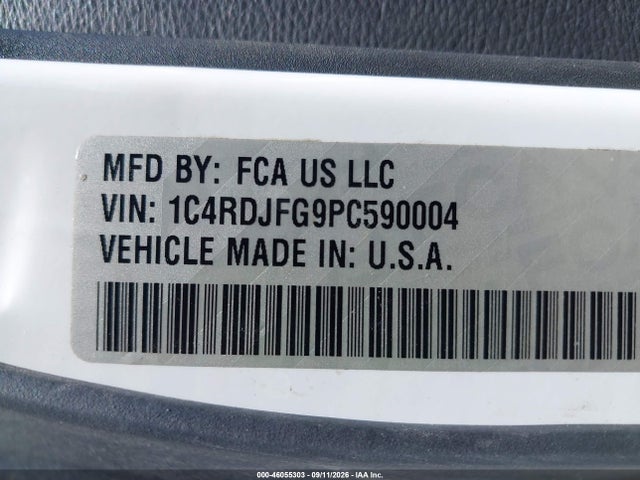 Dodge Durango Pursuit Awd 2023 1C4RDJFG9PC590004 Image 9