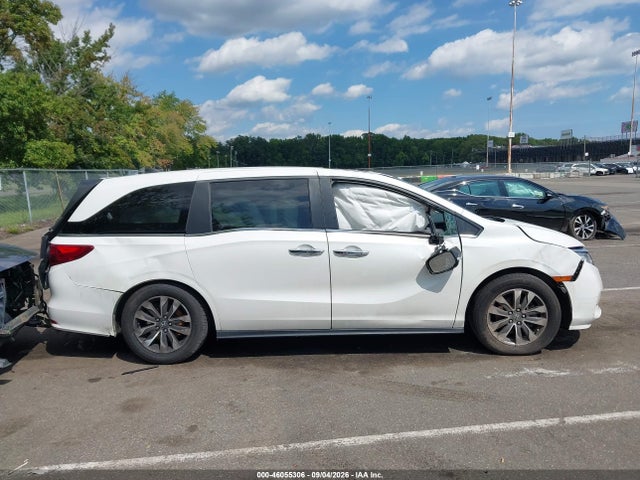 46055306 :رقم المزاد ، 5FNRL6H75MB037149 vin ، 2021 Honda Odyssey Ex-l مزاد بيع