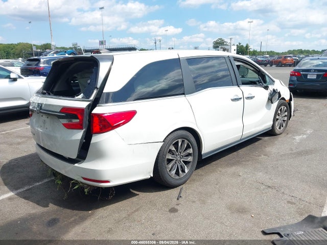 46055306 :رقم المزاد ، 5FNRL6H75MB037149 vin ، 2021 Honda Odyssey Ex-l مزاد بيع
