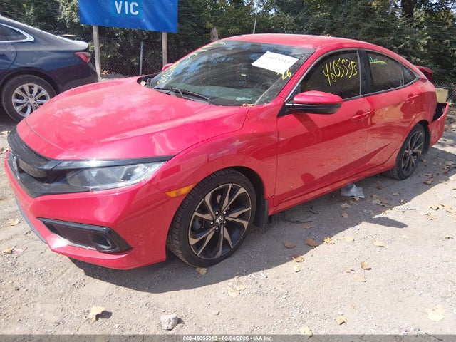 2019 Honda Civic Sport მანქანა იყიდება აუქციონზე, vin: 2HGFC2F86KH601083, აუქციონის ნომერი: 46055313