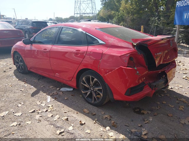 2019 Honda Civic Sport მანქანა იყიდება აუქციონზე, vin: 2HGFC2F86KH601083, აუქციონის ნომერი: 46055313