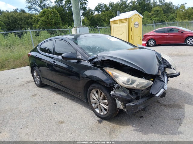 46055351 :رقم المزاد ، KMHDH4AE9FU286147 vin ، 2015 Hyundai Elantra Se مزاد بيع