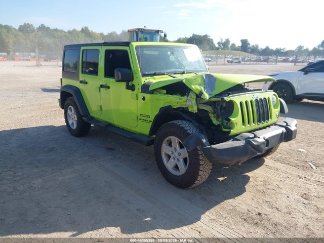 Auction sale of the 2017 Jeep Wrangler Unlimited Sport 4x4, vin: 1C4BJWDG2HL540699, lot number: 46055355