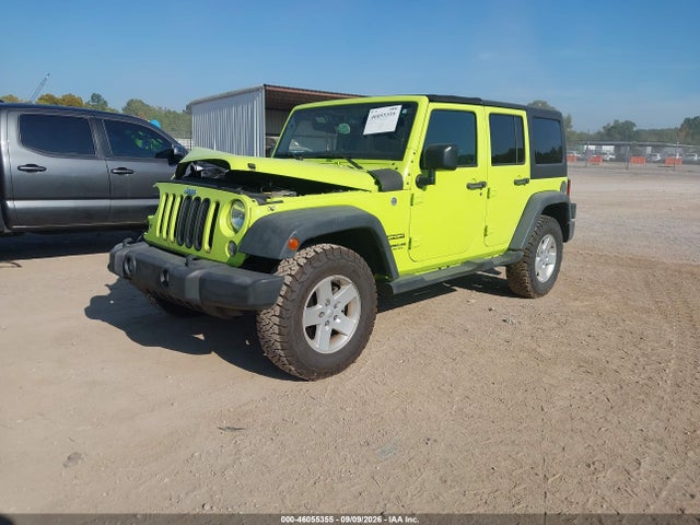 Auction sale of the 2017 Jeep Wrangler Unlimited Sport 4x4, vin: 1C4BJWDG2HL540699, lot number: 46055355