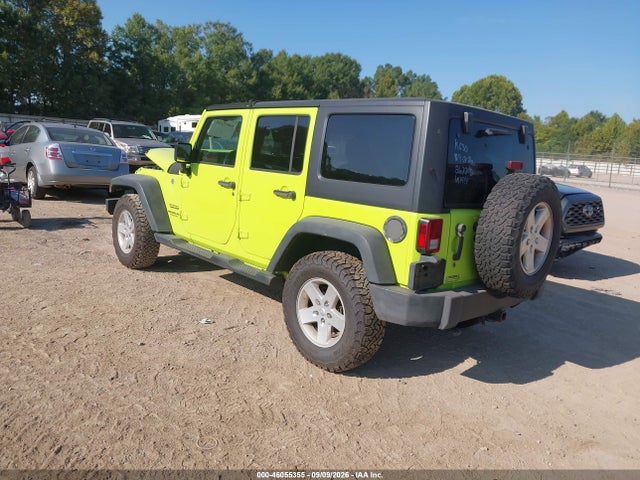 Auction sale of the 2017 Jeep Wrangler Unlimited Sport 4x4, vin: 1C4BJWDG2HL540699, lot number: 46055355