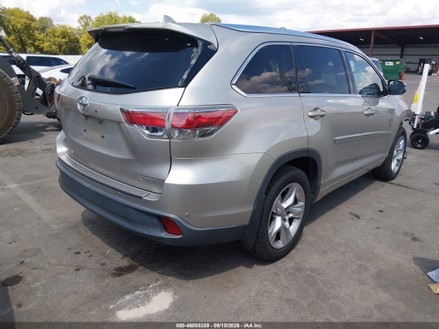 2015 Toyota Highlander Limited V6 მანქანა იყიდება აუქციონზე, vin: 5TDYKRFH8FS057941, აუქციონის ნომერი: 46055359