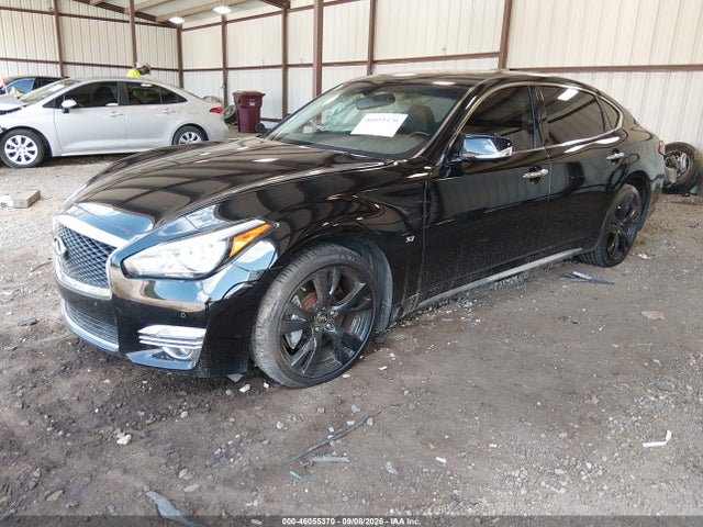 2015 Infiniti Q70l 3.7x მანქანა იყიდება აუქციონზე, vin: JN1BY1PR2FM832083, აუქციონის ნომერი: 46055370