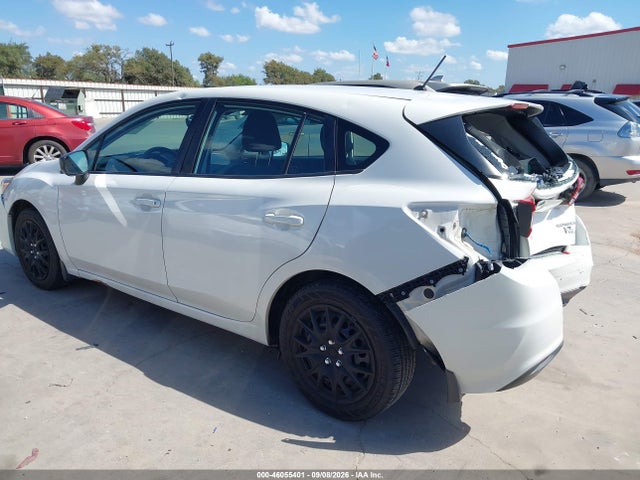 2019 Subaru Impreza 2.0i მანქანა იყიდება აუქციონზე, vin: 4S3GTAA65K3742572, აუქციონის ნომერი: 46055401