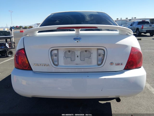 2006 Nissan Sentra 1.8s მანქანა იყიდება აუქციონზე, vin: 3N1CB51D06L643114, აუქციონის ნომერი: 46055475
