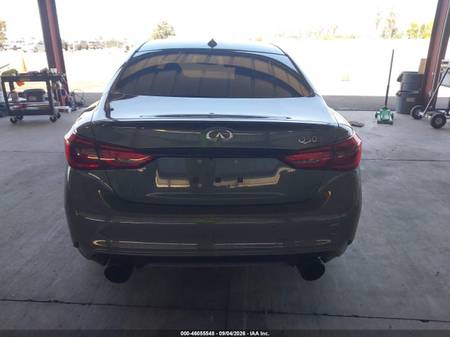 46055548 :رقم المزاد ، JN1FV7DP5MM850476 vin ، 2021 Infiniti Q50 Red Sport 400 مزاد بيع